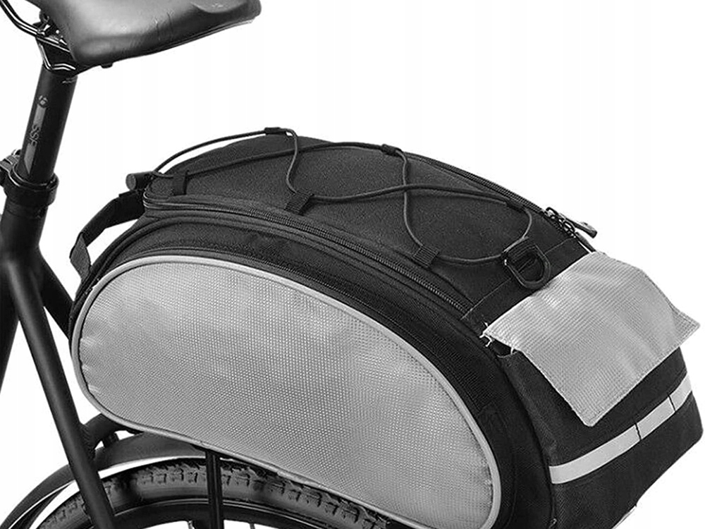 Torba rowerowa sakwa na bagażnik rowerowy kufer duża Szerokość produktu 18 cm