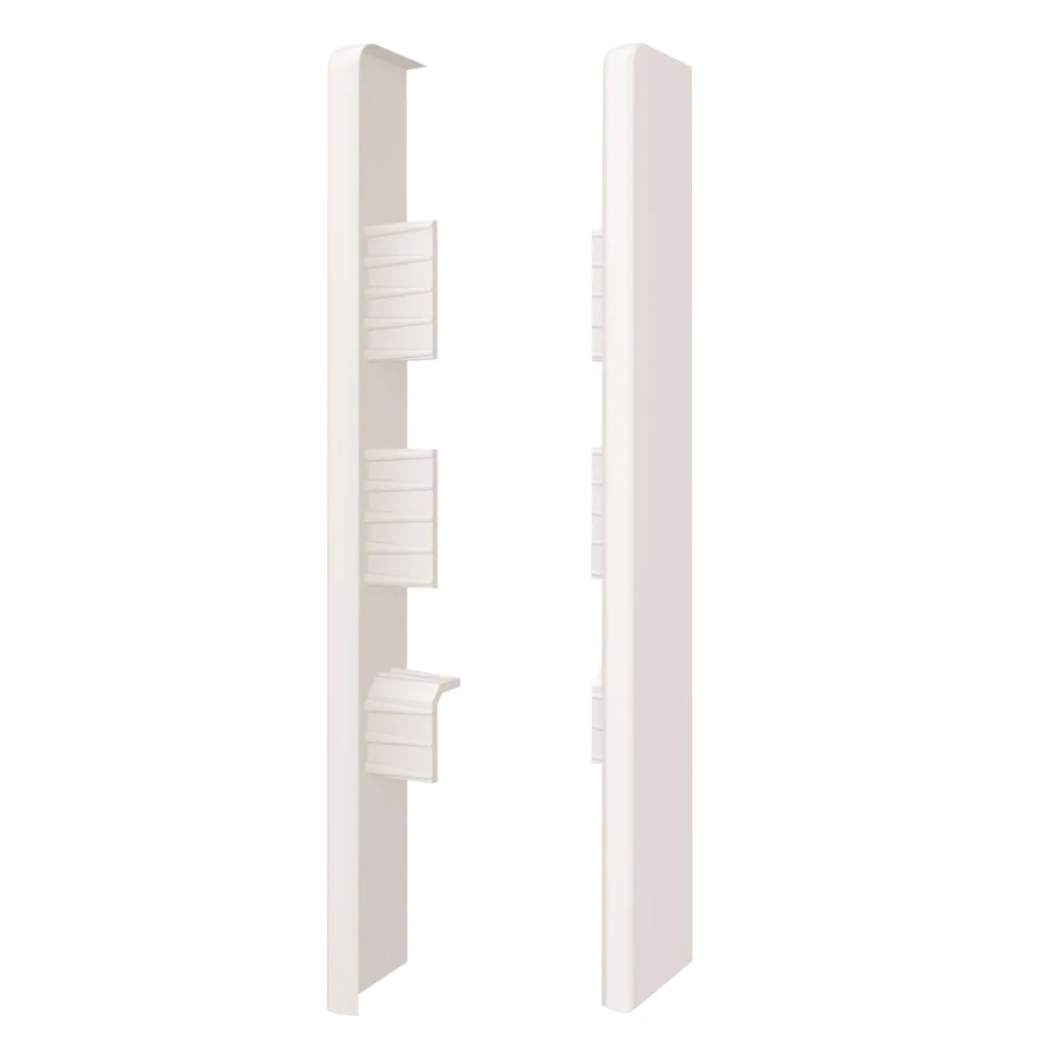 ZAŚLEPKA ZAŚLEPKI prawa + lewa do białej listwy przypodłogowej VOX ESP401