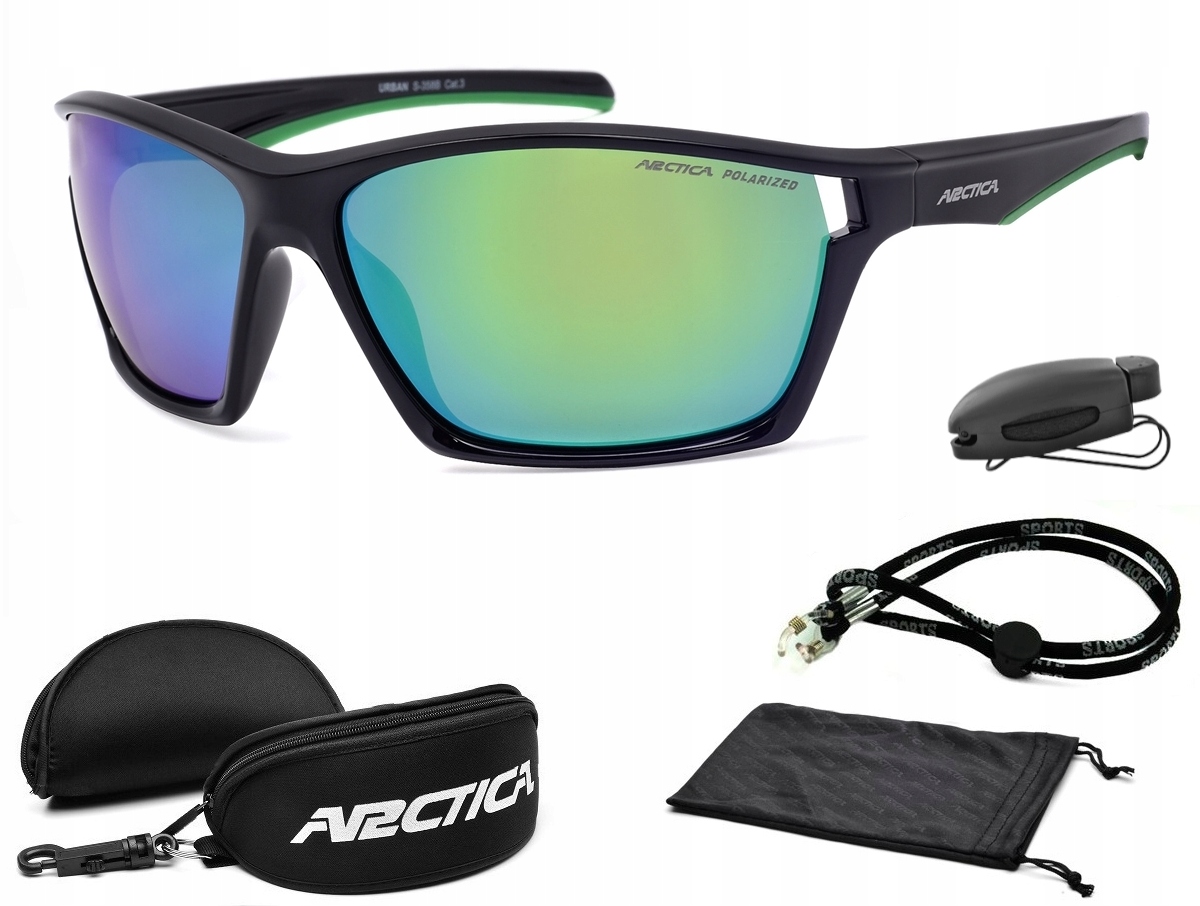 Arctica S-358B Polarizované Sluneční Brýle Sportovní Bonus Zdarma