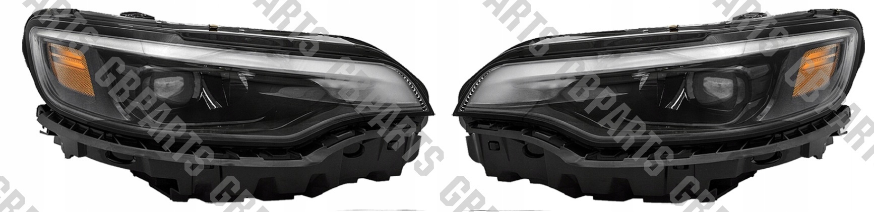 Světlomety Komplet Levá Pravá Full Led Usa Jeep Cherokee Kl 2019-