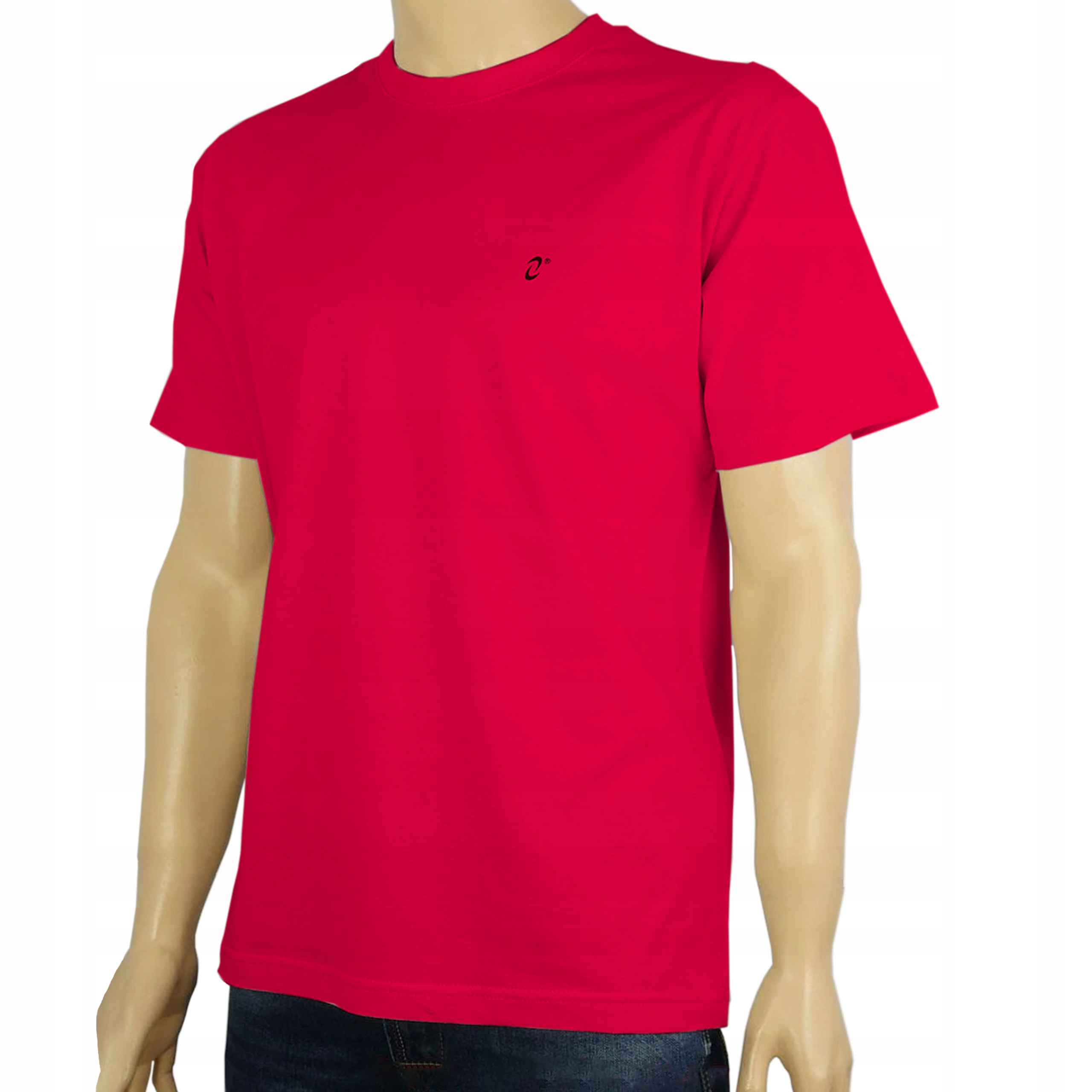 

Koszulka bawełniana T-shirt Neti czerwona L