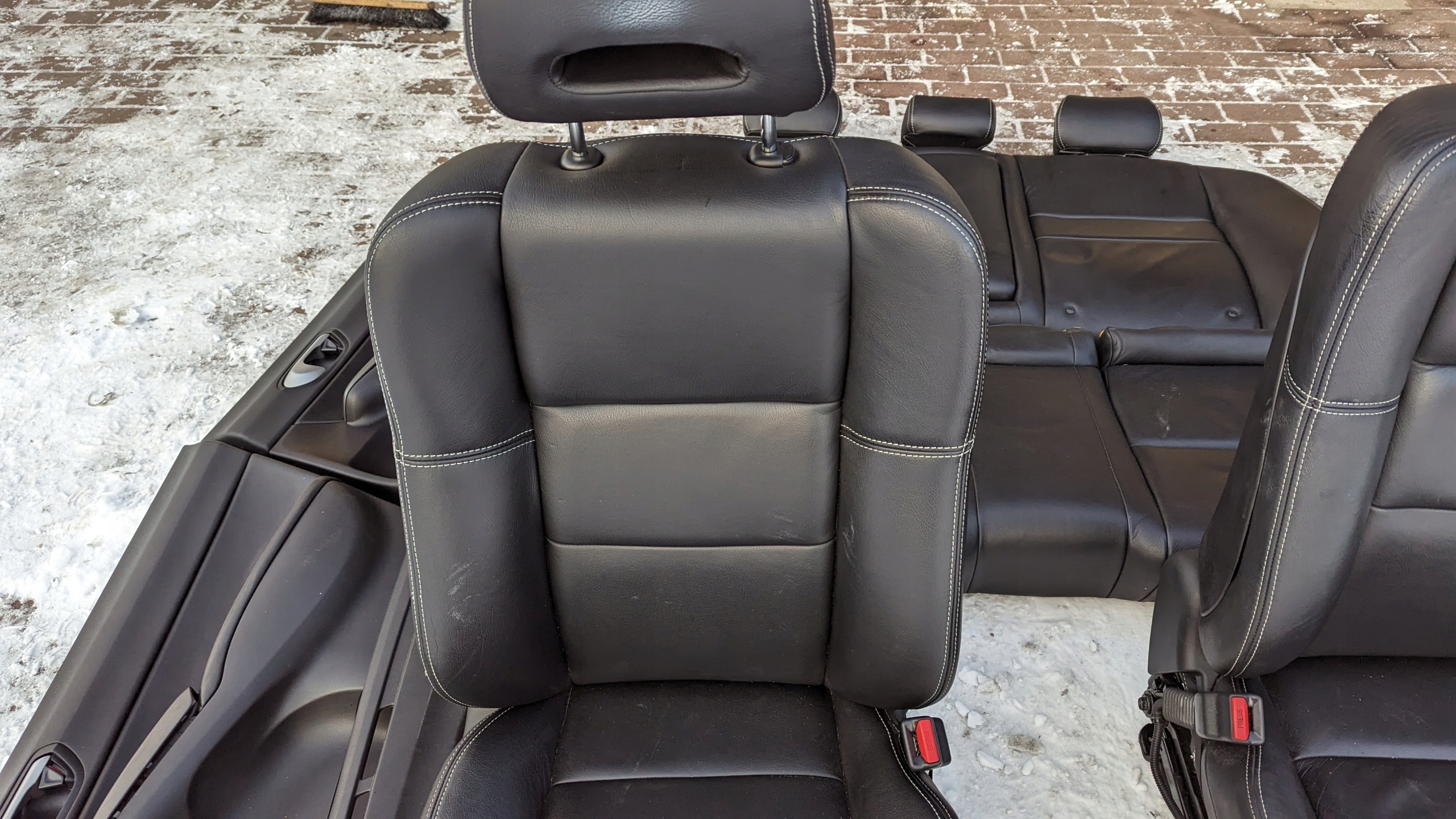 FOTELE SKÓRA HONDA CIVIC VIII SEDAN Wersja Europejska