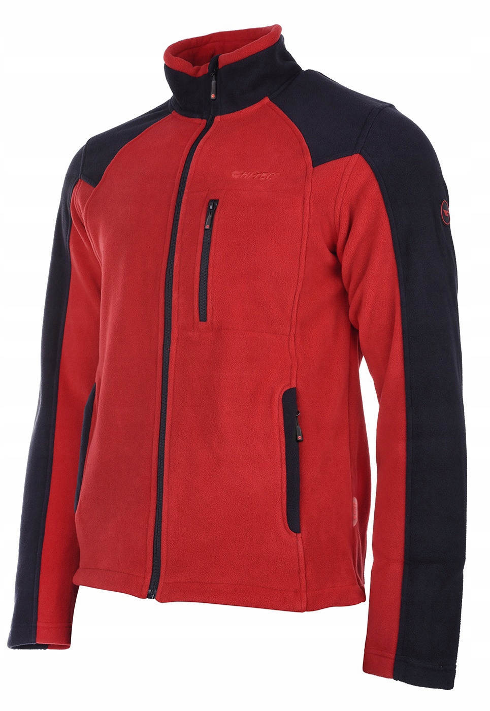 Męski Polar Bluza Hi-Tec MONAR r.XL Czerwony