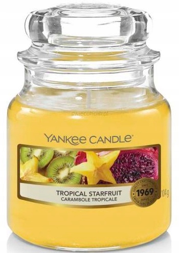 

Yankee Candle świeczka Tropical Starfruit 104g Usa