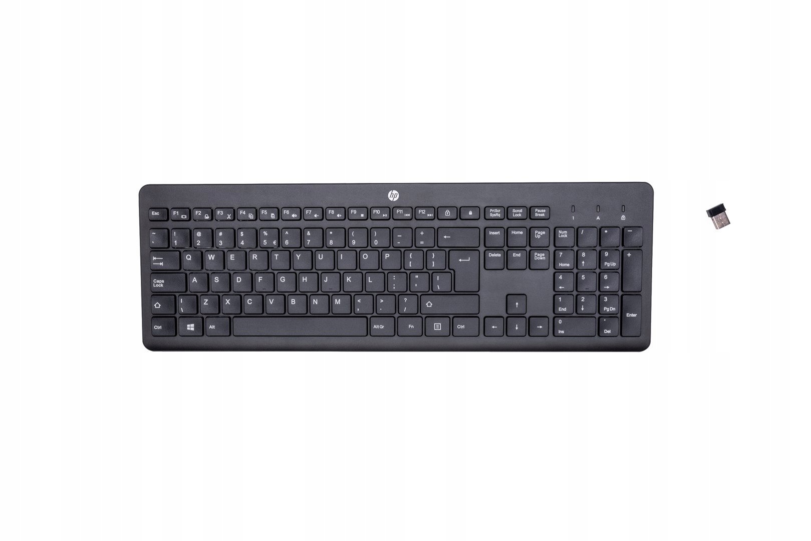 Klávesnice Hp 230 Wireless Keyboard bezdrátová černá 3L1E7AA