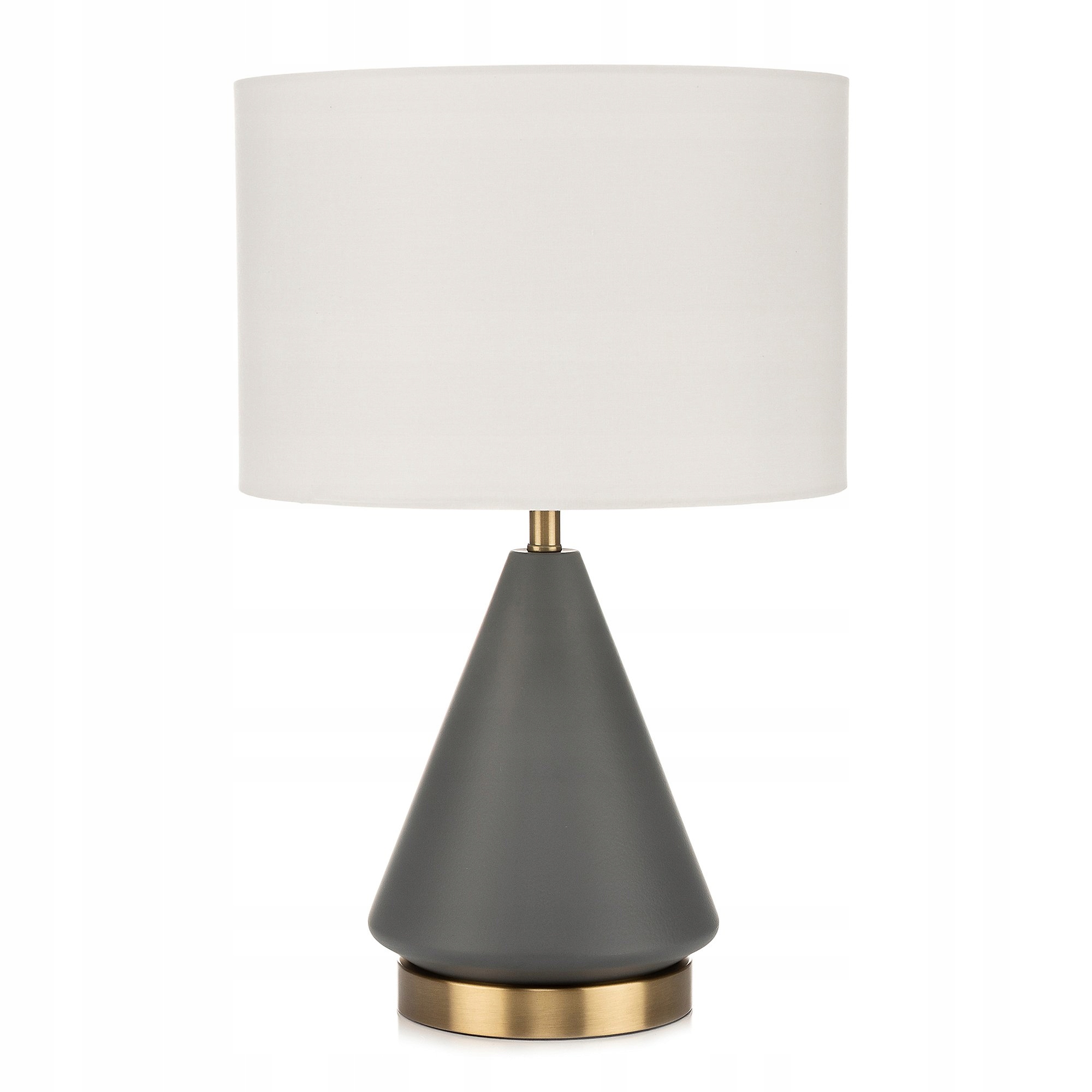 LAMPKA STOŁOWA GLAMOUR SZKŁO METAL ZŁOTO 45,5CM