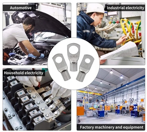 Zestaw konektory kablowe oczkowe Miedz cynowana 60 szt. EAN (GTIN) 5903933692562