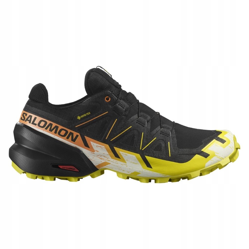 Obuv SALOMON Speedcross 6 GTX Black/Bird of Paradise Čierna 46