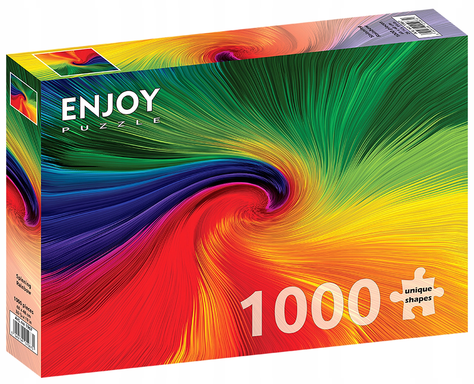 Puzzle 1000 el. Wirująca tęcza Enjoy