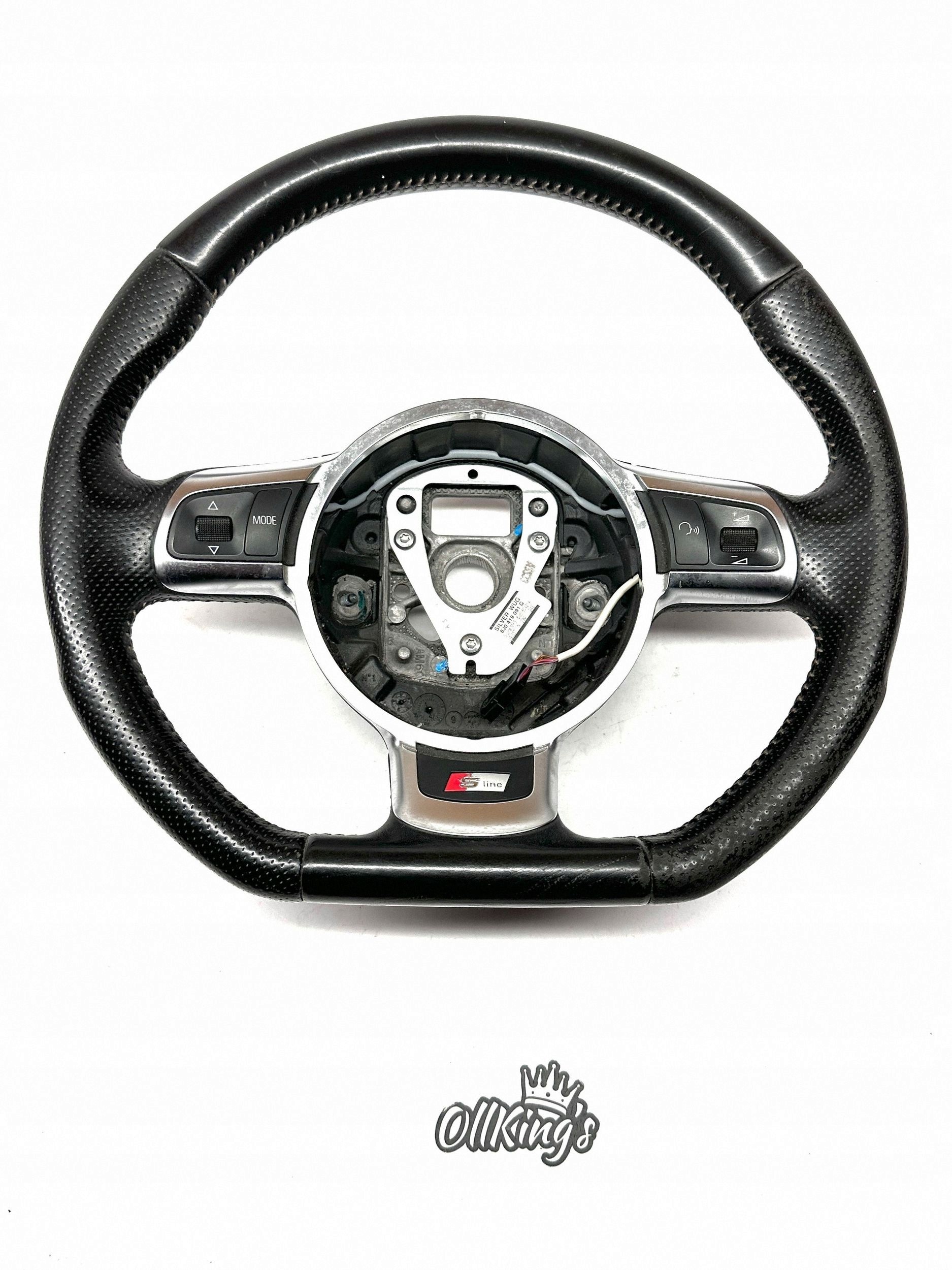 AUDI A3 S3 8P TT 8J SLINE steering wheel, MULTI leather SCIETA 8J0419091G