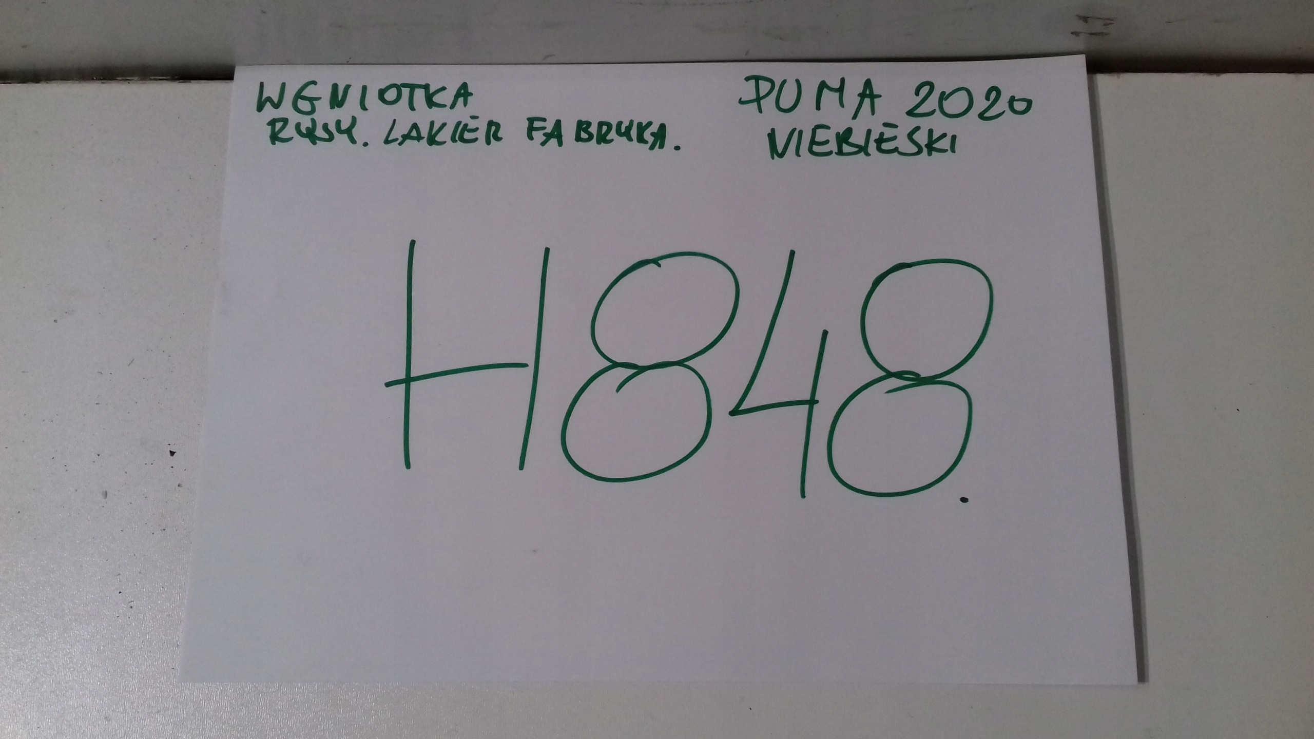 FORD PUMA II MK2 boot doors rear part 2020 (H848)