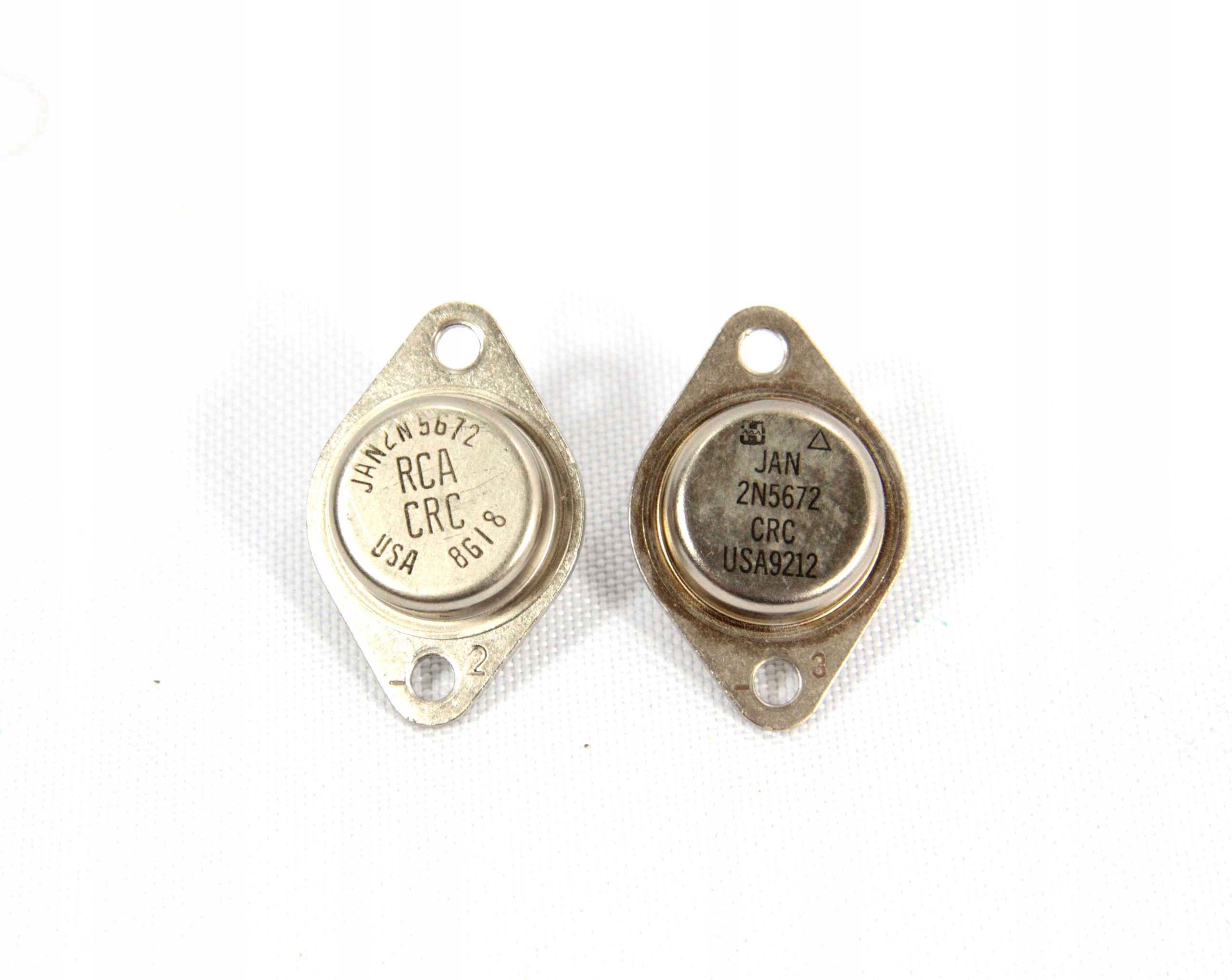 Tranzystor W.cz. 2N5672 140W 30A 50MHz Rca Jan