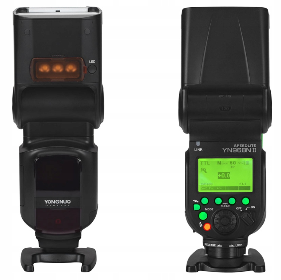 

Lampa błyskowa Yongnuo YN968N II do Nikon Ttl Hss