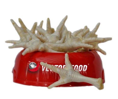 Psí Pamlsek Stopky Kuřecí Nohy Bílé Přírodní Kousátko Pro Psy 1KG