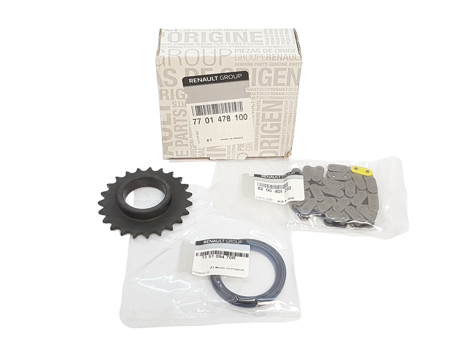 Řetěz Olejového Čerpadla Renault 1.9 DCI Oe 7701478100