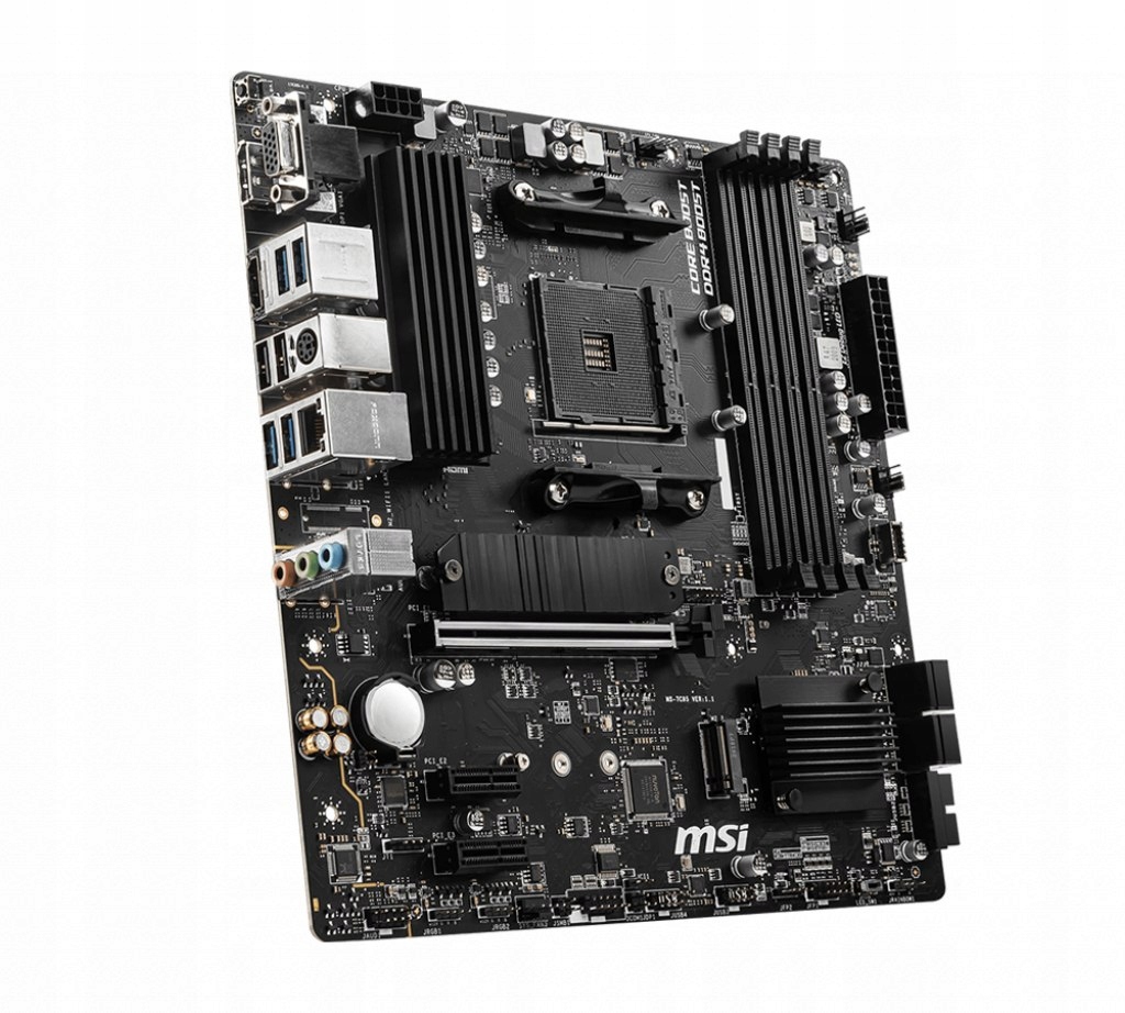 Msi B550M Pro-vdh Rodina procesorů Amd Patice procesoru AM4 DDR4