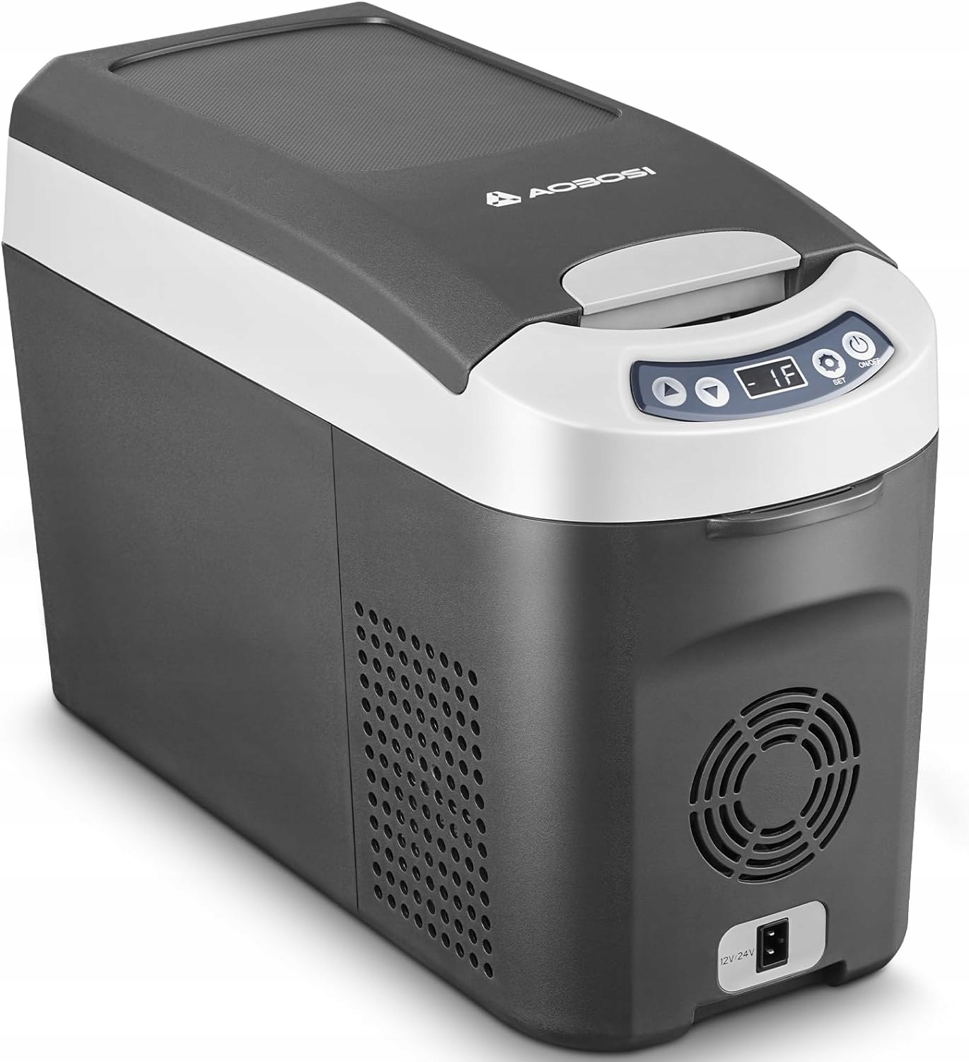 Lodówka samochodowa z kompresorem 15l -15 do 20°C, 12/24V Aaobosi CE-YCD15A