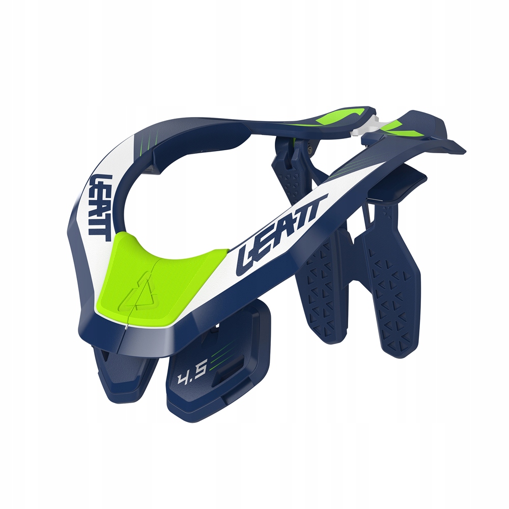 Leatt Chránič Krku 4.5 Neck Brace Modrý/biely/zelený Fluo S/m