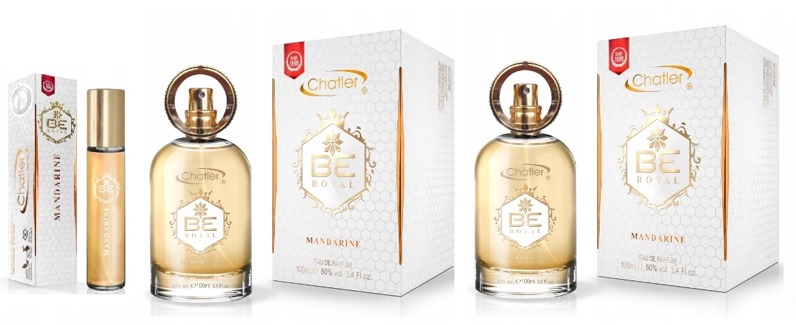 Chatler Be Royal Mandarine 2x100 ml 30 ml Edp Set
