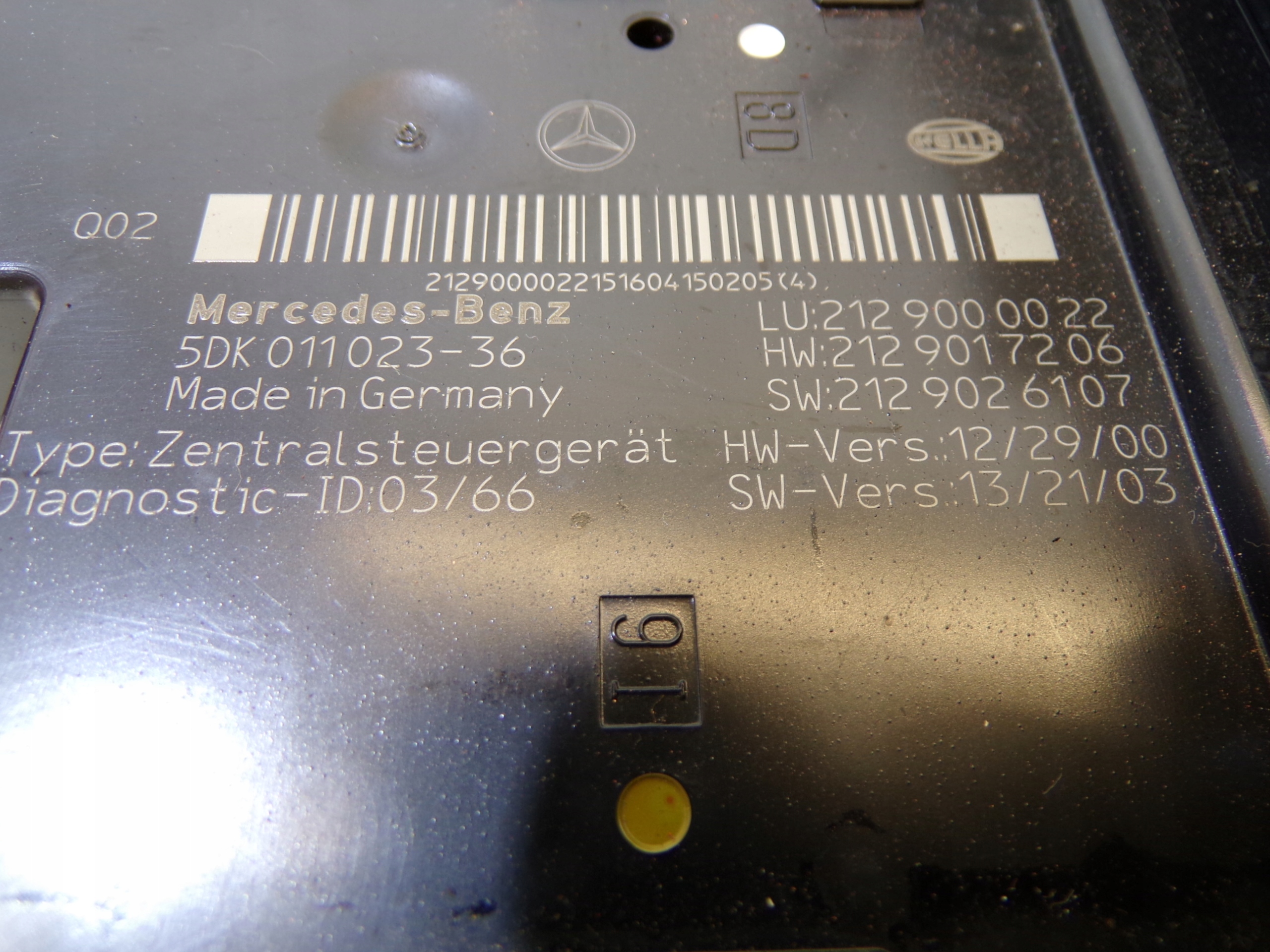 modulo SAM MERCEDES W212 2129000022 (SK)