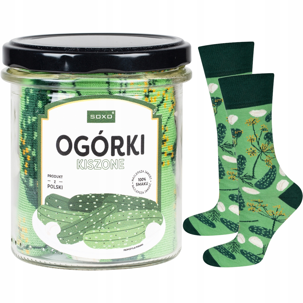 

Śmieszny Na Dzień Chłopaka Skarpety Ogórki
