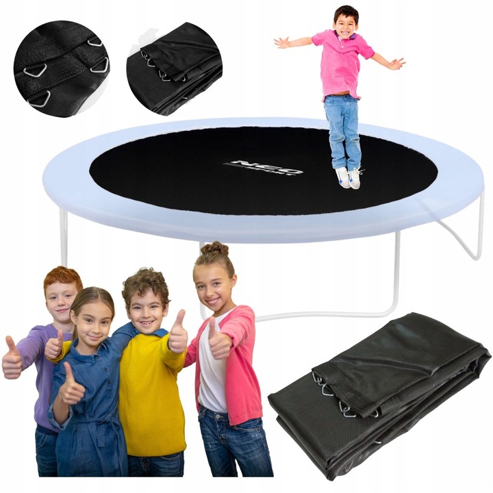 Mata do Trampoliny Ogrodowej 312cm 10ft 54 Sprężyny Batut Do Skakania