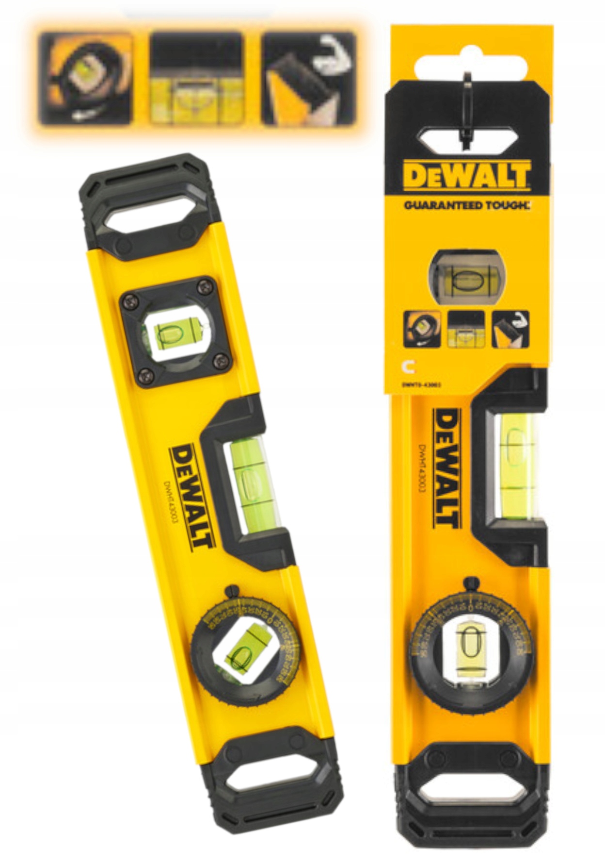 DeWALT Poziomica Torpedo 250mm DWHT0-43003