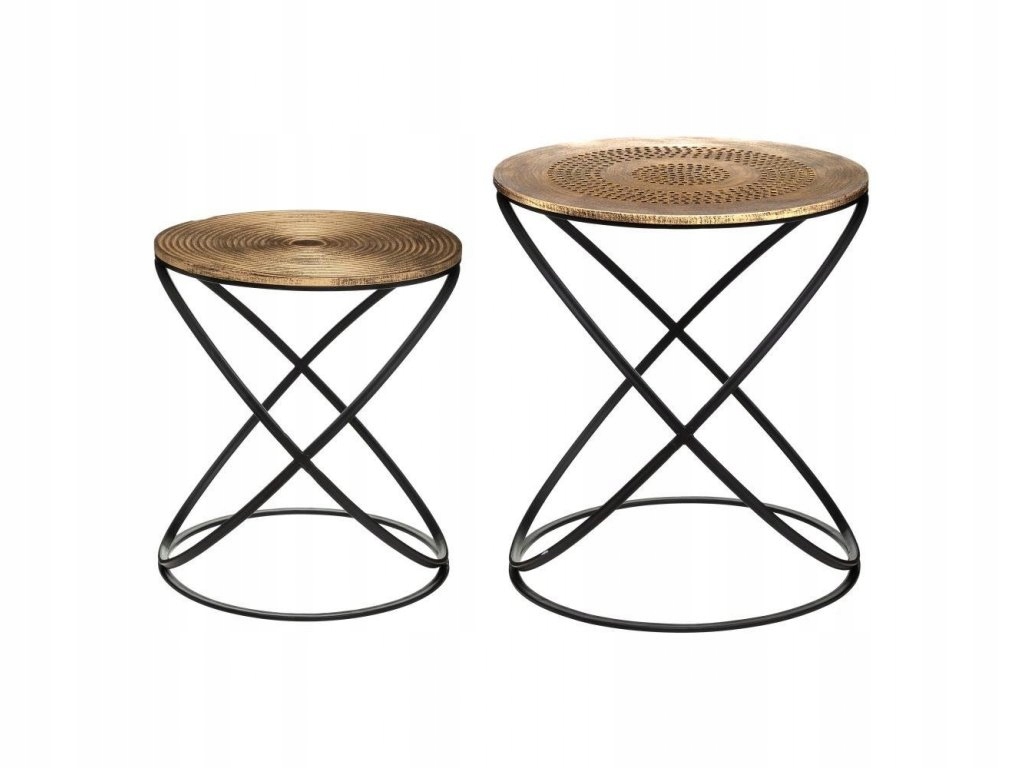 Sada odkladacích stolíkov Etnik, 2 kusy v sade