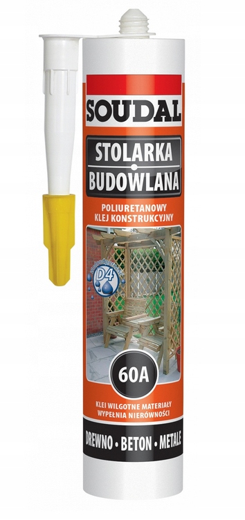 

Soudal Klej Poliuretanowy Konstrukcyjny 60A 280ml
