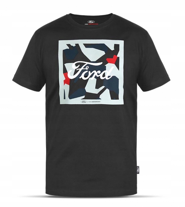 KOSZULKA FORD PERFROAMANCE CAMO CZARNA rozm L OE