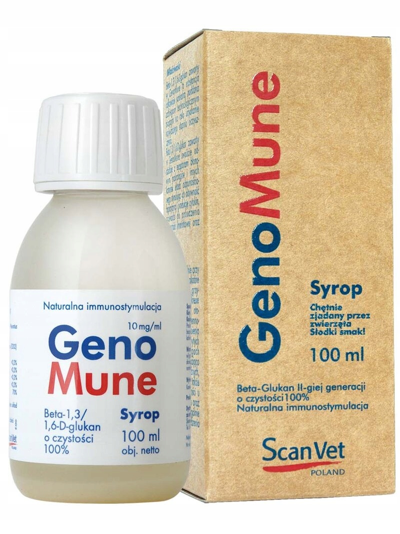 

GenoMune ScanVet Wzmacnia odporność psa,kota 100ml