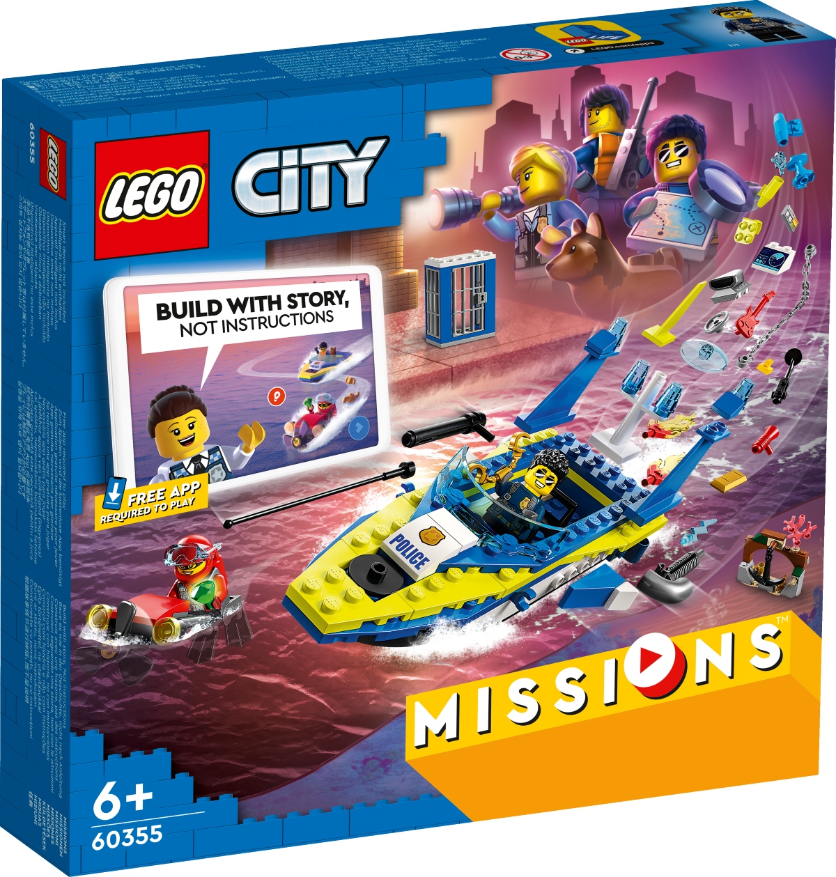 

Lego City Śledztwa wodnej policji 60355
