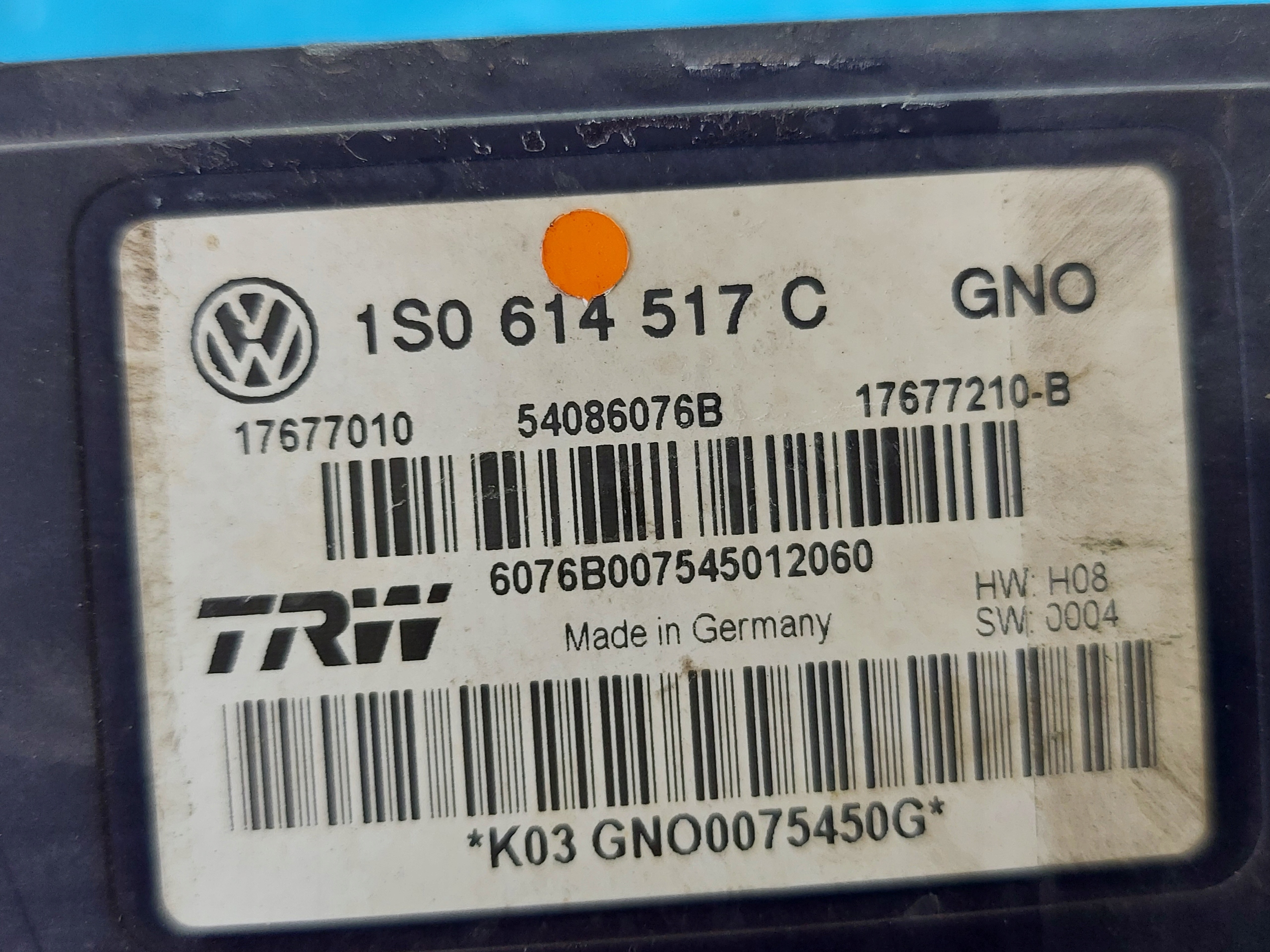 Pompe ABS VW UP 2012R 1S0614517C