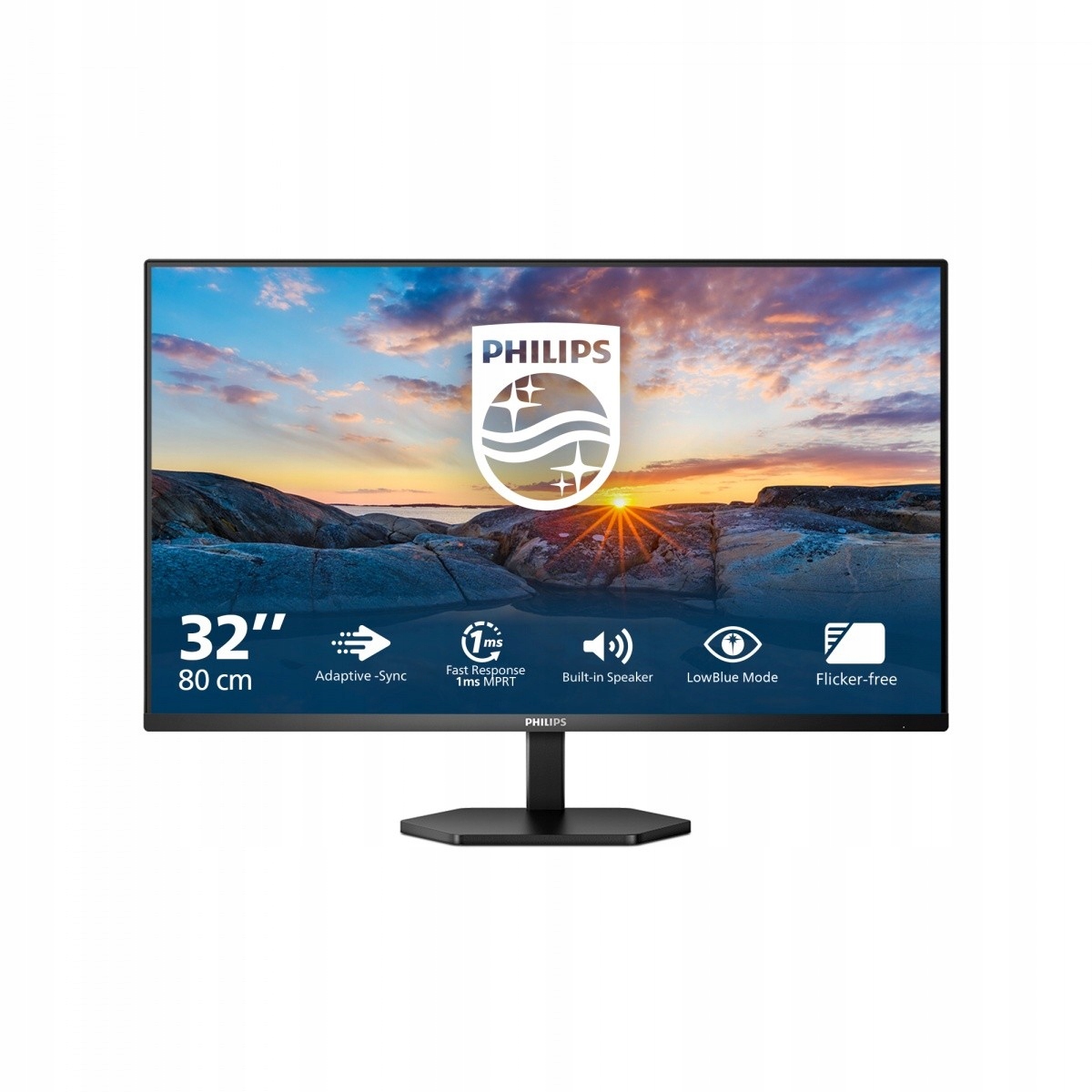 Philips Monitor 31.5 cala 32E1N3100LA Va 75Hz HDMIx2 Vga