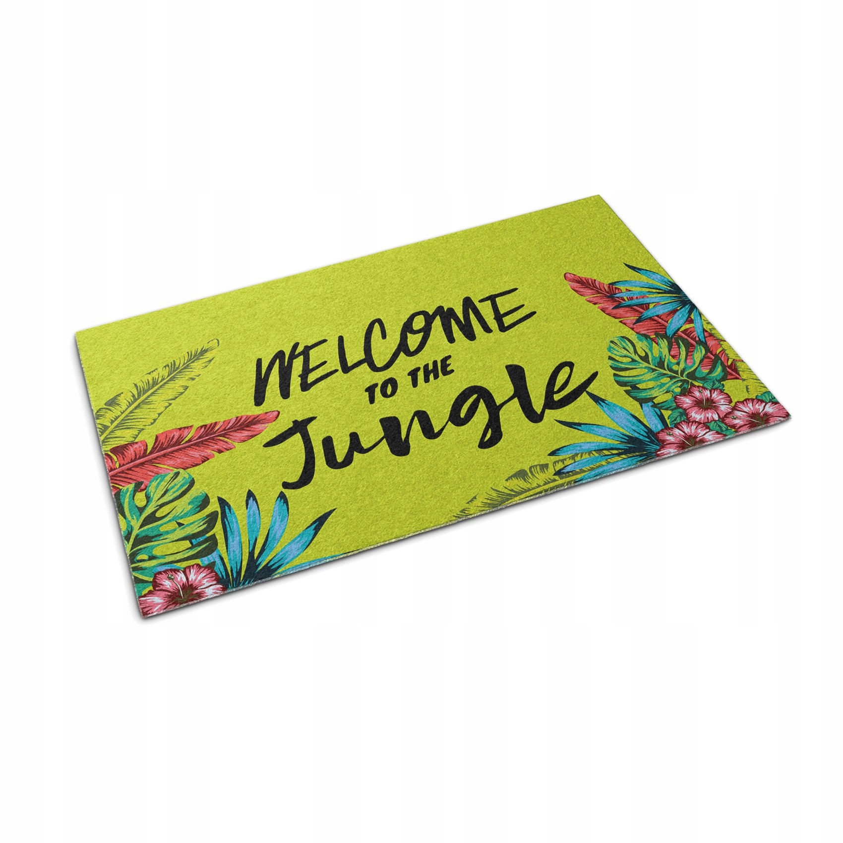 Rohožka na topánky Nápis Welcome to the jungle Veľká 150 x 100 cm