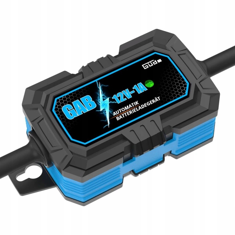 GÜDE GAB 12V/6V-1A, automatyczna ładowarka samochodowa 4-30Ah, 85144