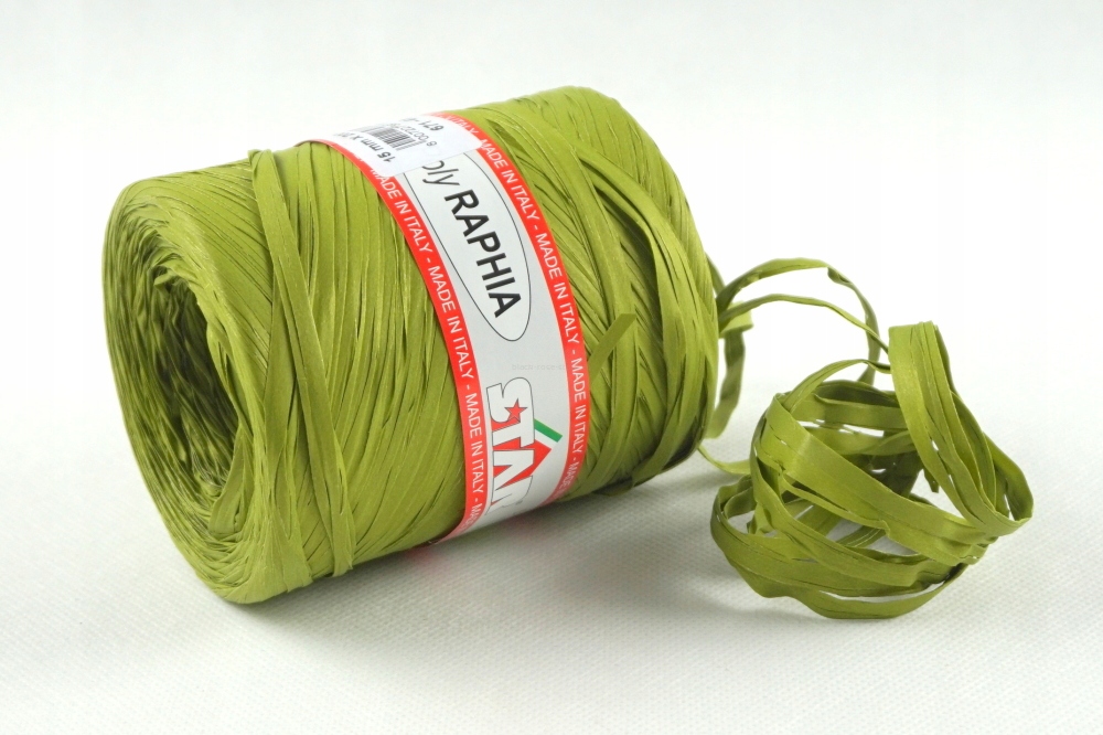 

Rafia syntetyczna włoska Star 200m - Oliwkowa