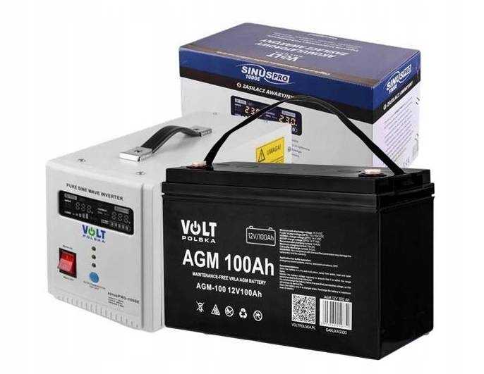 Záložní Zdroj Ups Sinus Pro 800E 800W Akumulátor 100 Ah Ahm Vrla