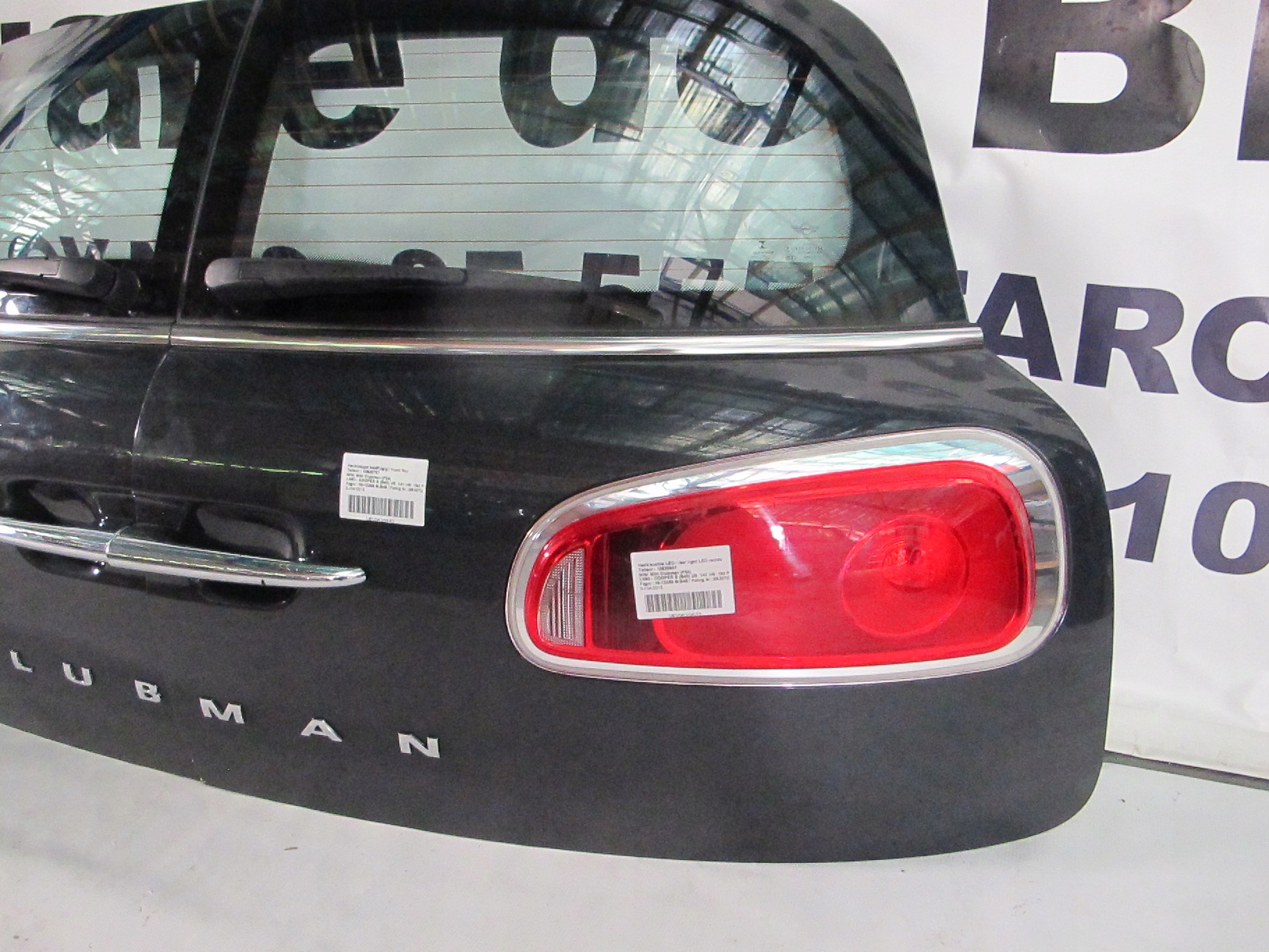 KLAPA TYŁ DO MINI CLUBMAN F54 Typ samochodu Samochody osobowe