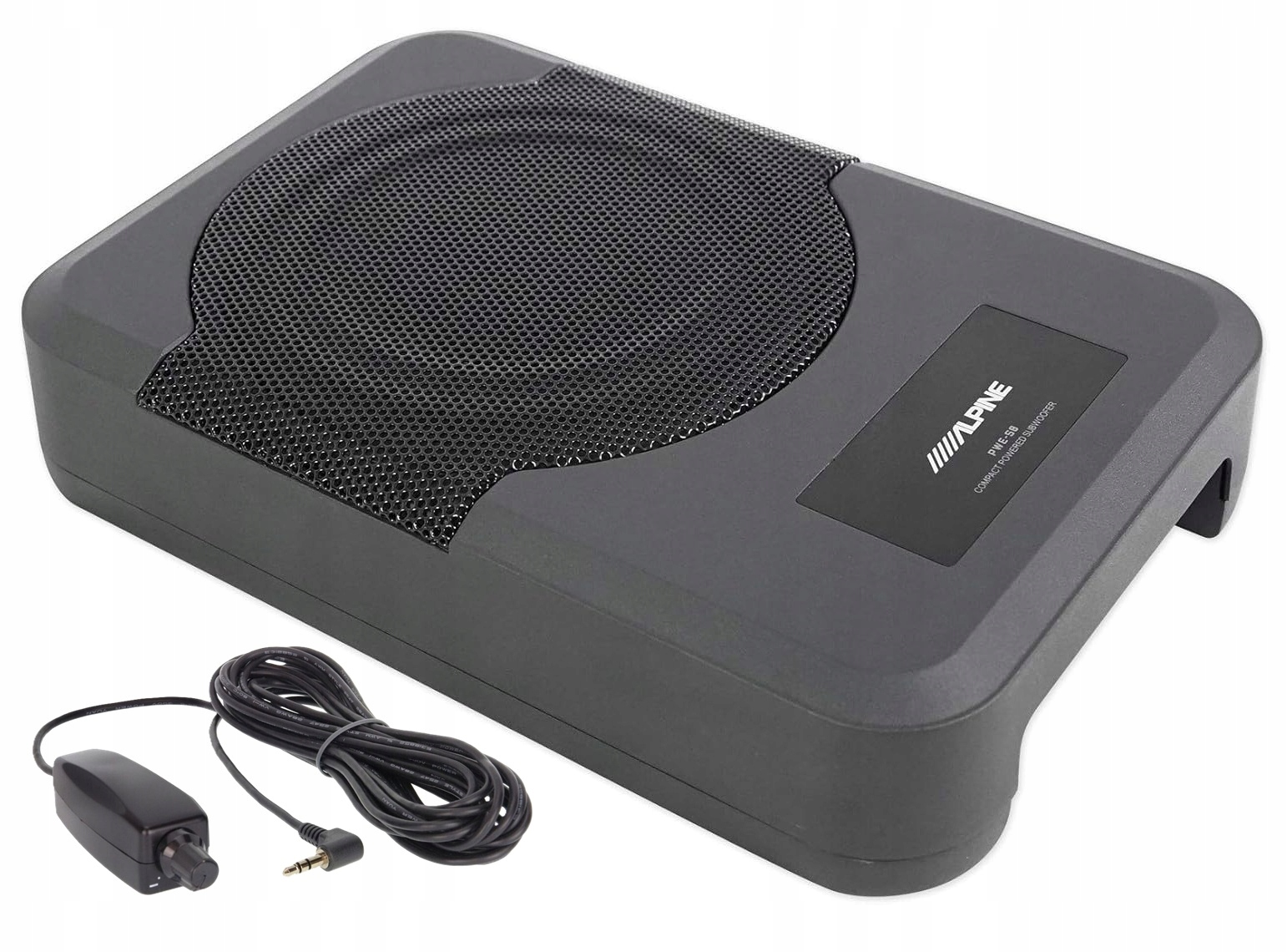 Alpine PWE-S8 Aktywny Subwoofer Pilot Moc 240W Łatwy Montaż