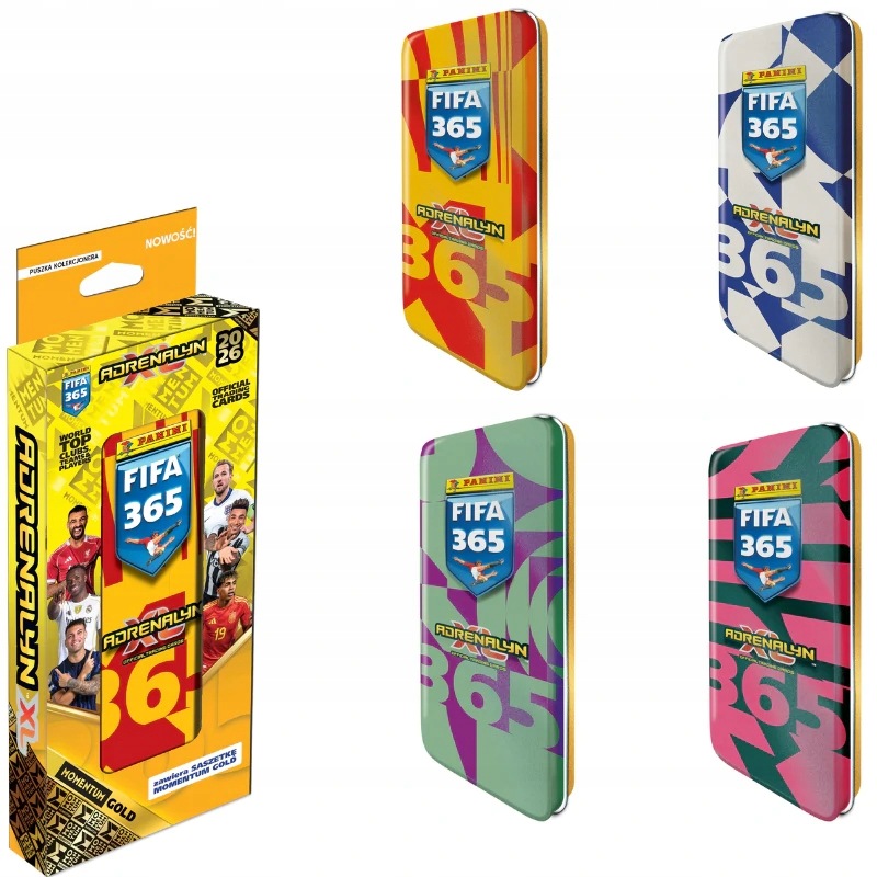 Panini Fifa 365 Adrenalin XL 2026 Puszka