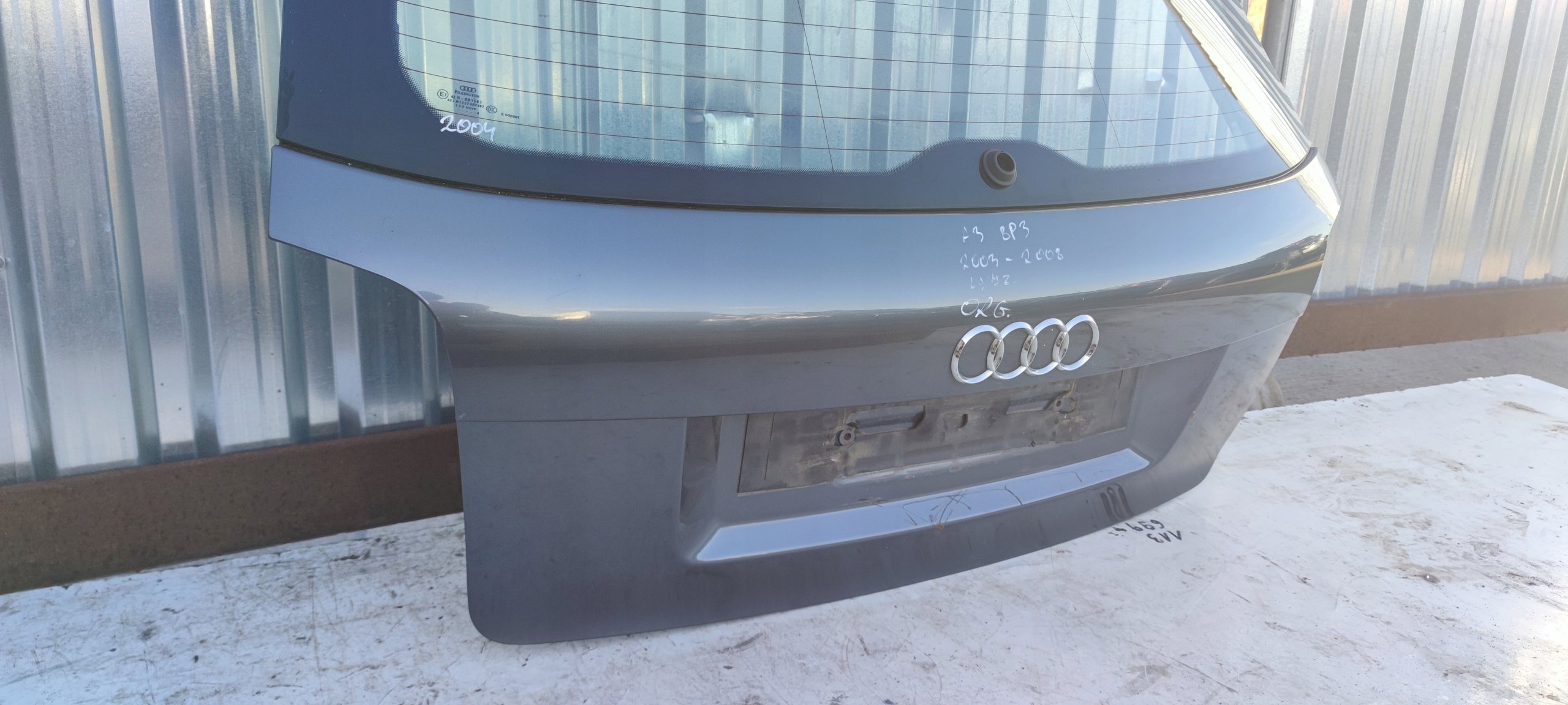 boot door AUDI A3 8P 3 -door LX7Z 2003-2008 original !!!