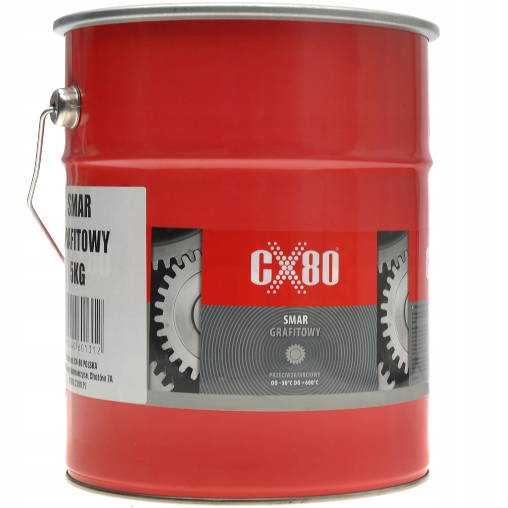 Smar grafitowy CX-80 5kg Rodzaj smar grafitowy