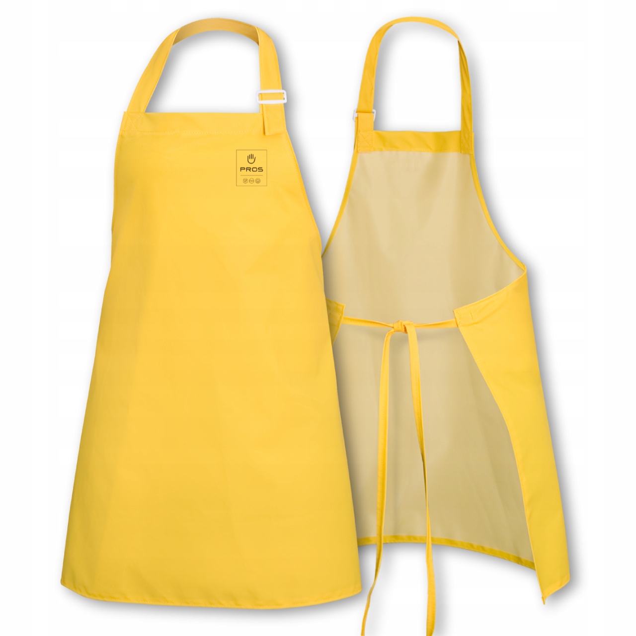 Fartuch roboczy Pros żółty wodoodporny