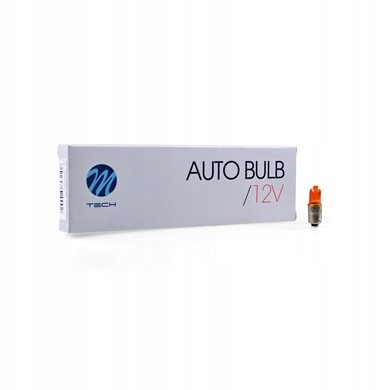 

Żarówka BAX9S 12V/6W HY6W Amber