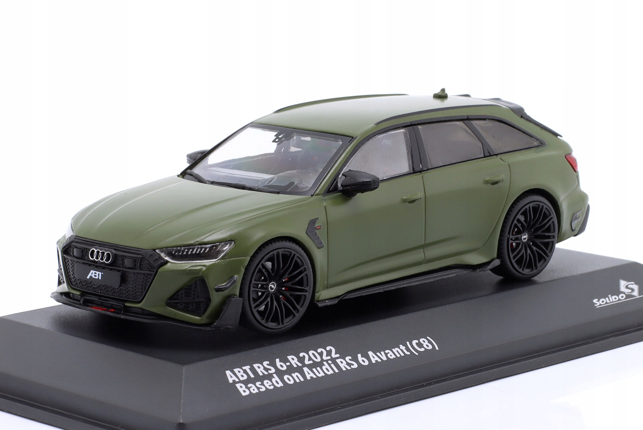 Audi RS6-R Rs 6-R (C8) Abt Avant 2022 Olive Green Solido 1:43 1/43 S4310704