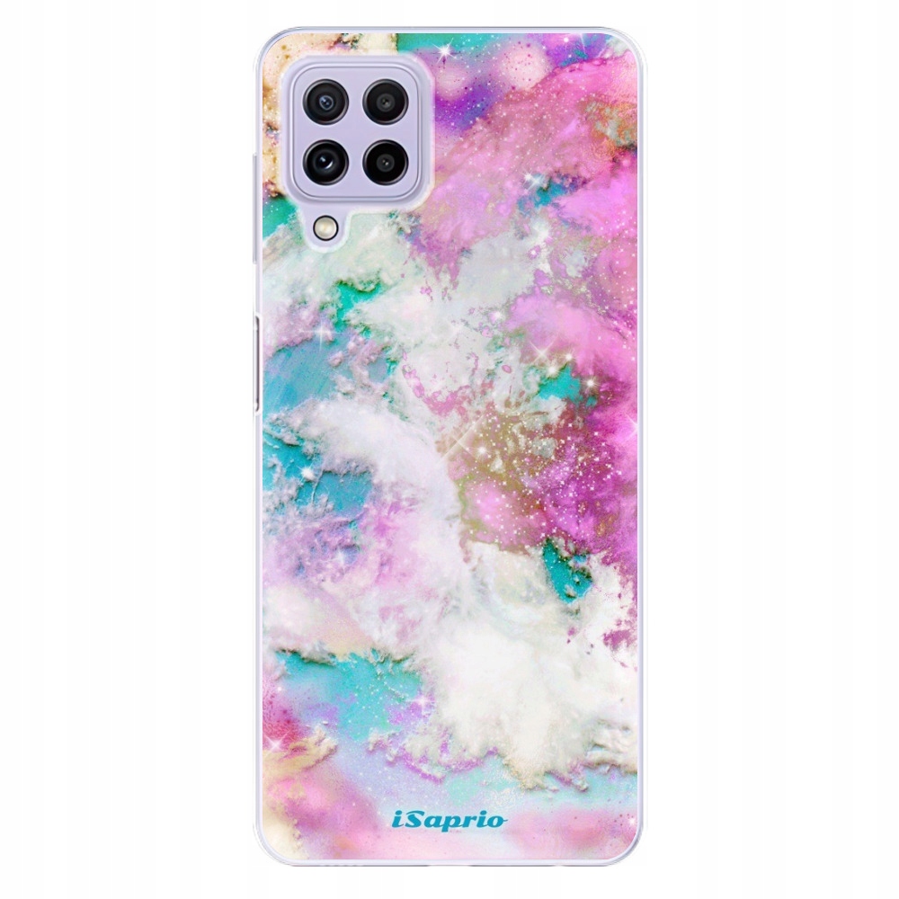 Silikonowe etui iSaprio Galactic Paper do Samsung Galaxy A22