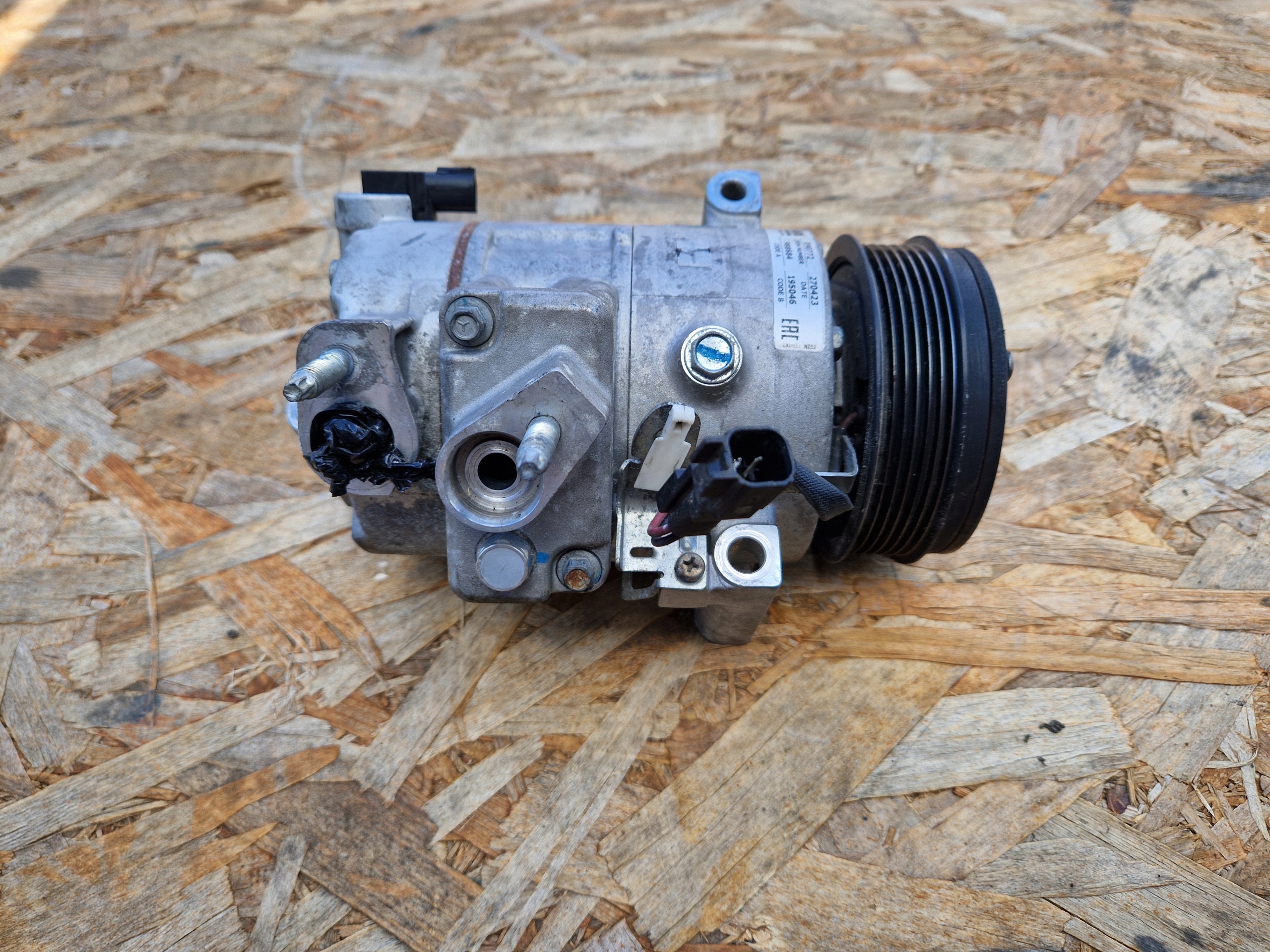 compressor compressor; of the air conditioning FORD TRANSIT CUSTOM 2.0TDCI 890772