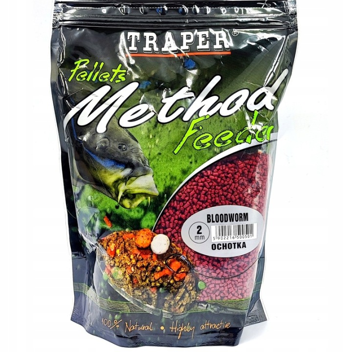 Method feeder pellet 2mm/500g ochotka Traper