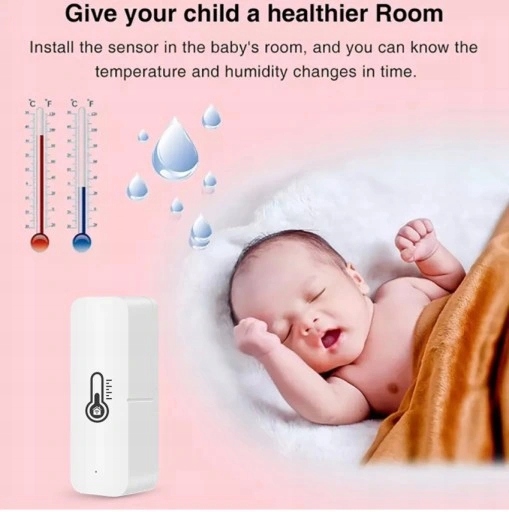 WIFI CYFROWY HIGROMETR TERMOMETR STACJA POGODY Marka bez marki